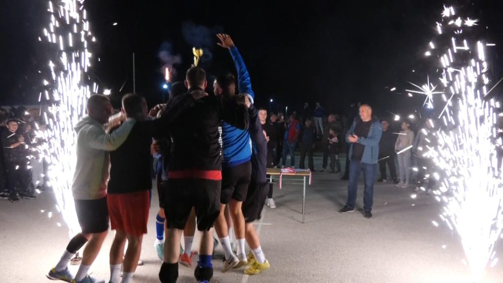 Pobednička ekipa turnira u malom fudbalu u Vranjskoj Banji „Iz dva u jedan“