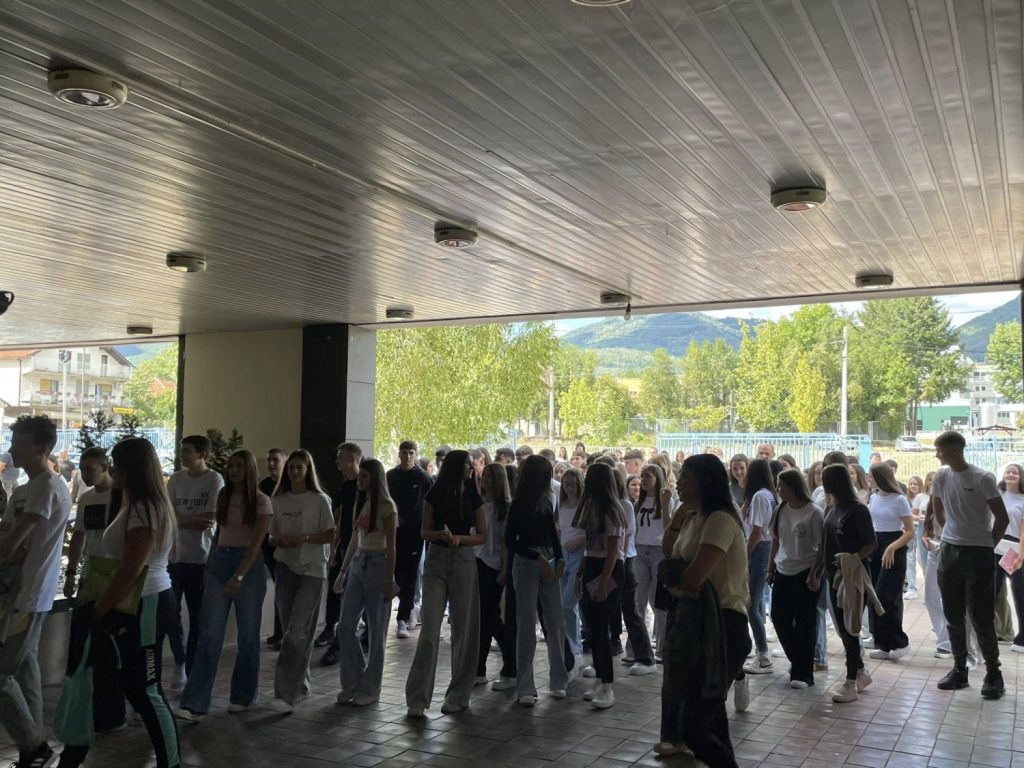 Prvi dan nove školske godine u Medicinskoj školi u Vranju