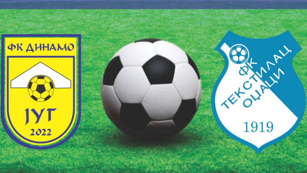 Dinamo Jug protiv ekipe Tekstilac Odzaci u subotu, 20. septembra