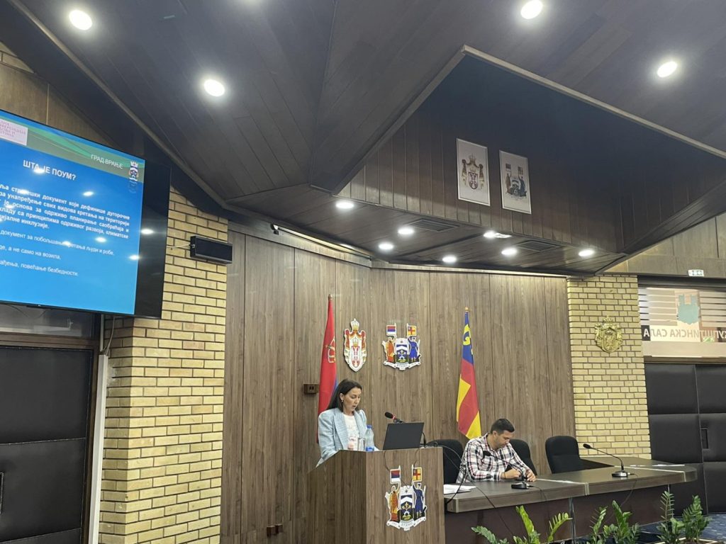 Predstavljen Plan održive mobilnosti grada Vranja na Javnoj raspravi
