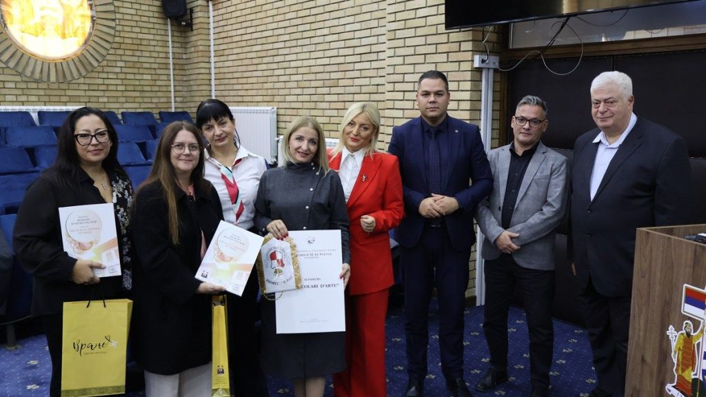Svečani prijem za učenike i profesore Naučno-jezičke Gimnazije iz Italije