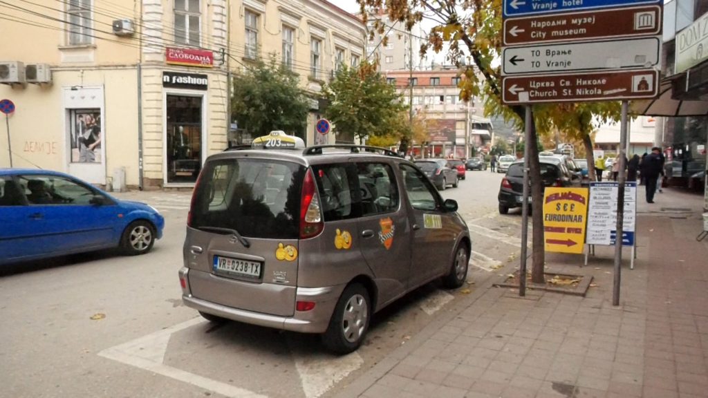 Taksi kao neophodno sredstvo prevoza u Vranju