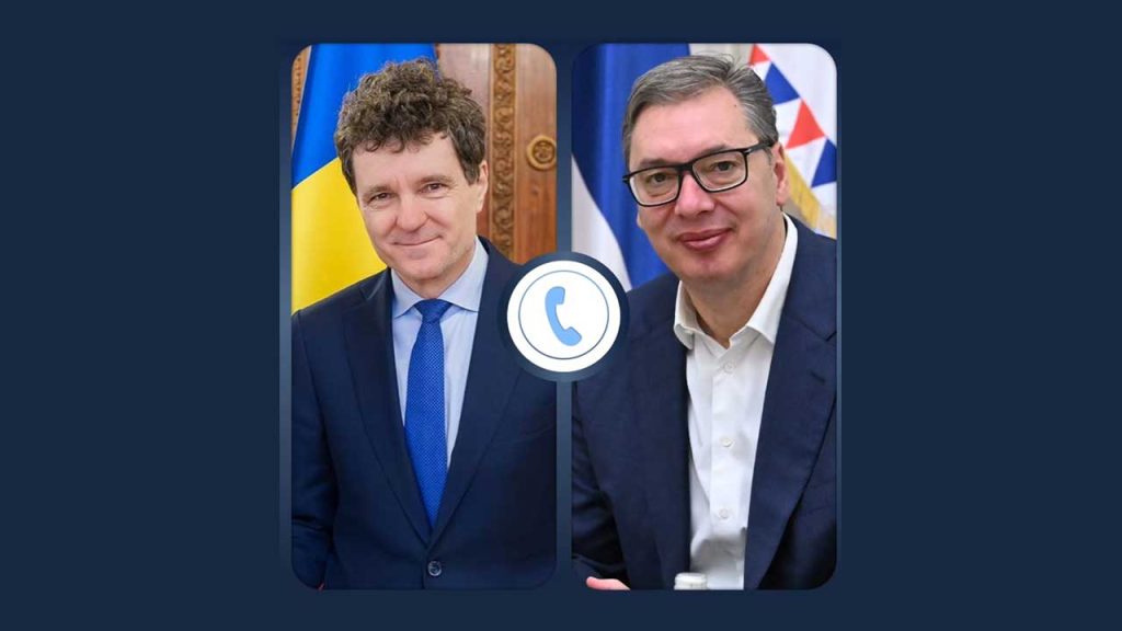 Predsednik Vučić razgovarao sa predsednikom Rumunije Nikušorom Danom o bilateralnim pitanjima