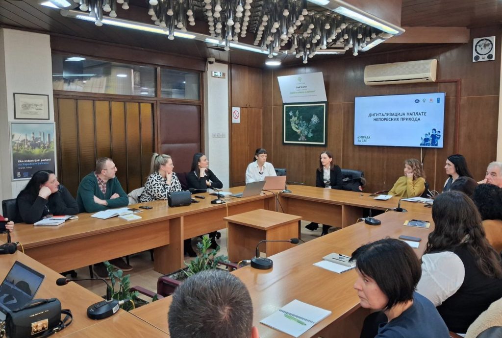 Grad Vranje deo projekta „eUprava za sve“ – održana obuka za elektronsko plaćanje taksi