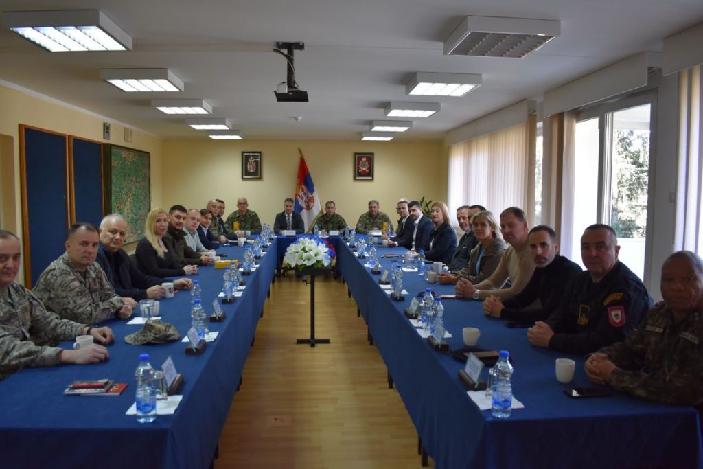 Grad Vranje posetili polaznici 15. klase Visokih studija bezbednosti i odbrane