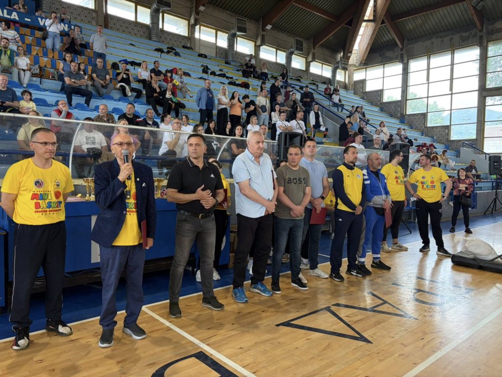 Otvoren Međunarodni mini basket festival – više od 1.500 mladih košarkaša iz Srbije i regiona u Vranju