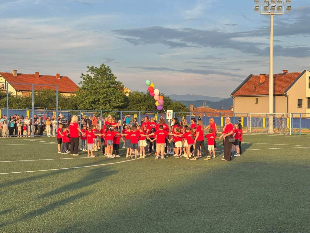 Predškolci zajedno nastupili na Gradskom stadionu