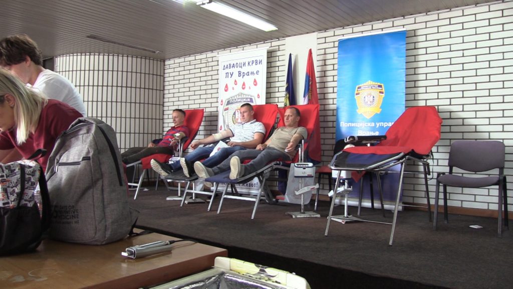 Veliki odziv građana i pripadnika MUP-a na akciji dobrovoljnog davanja krvi