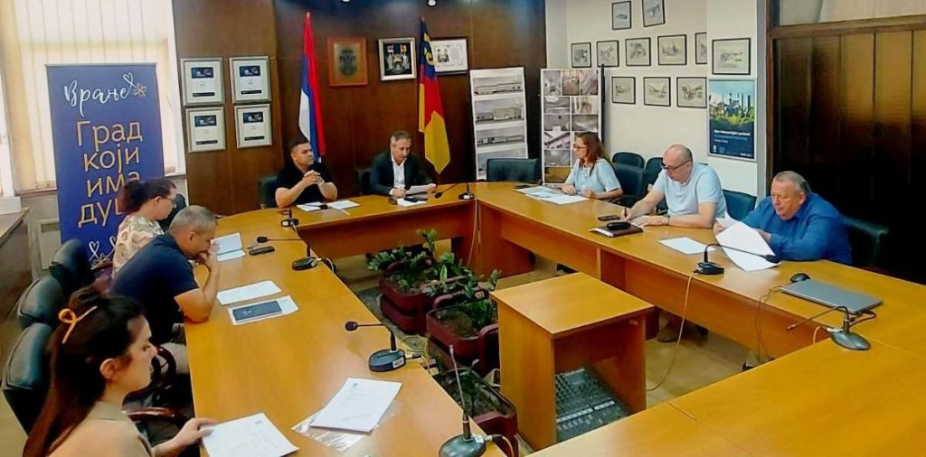 Savet za razvoj urbanog područja Grada Vranja održao prvu sednicu