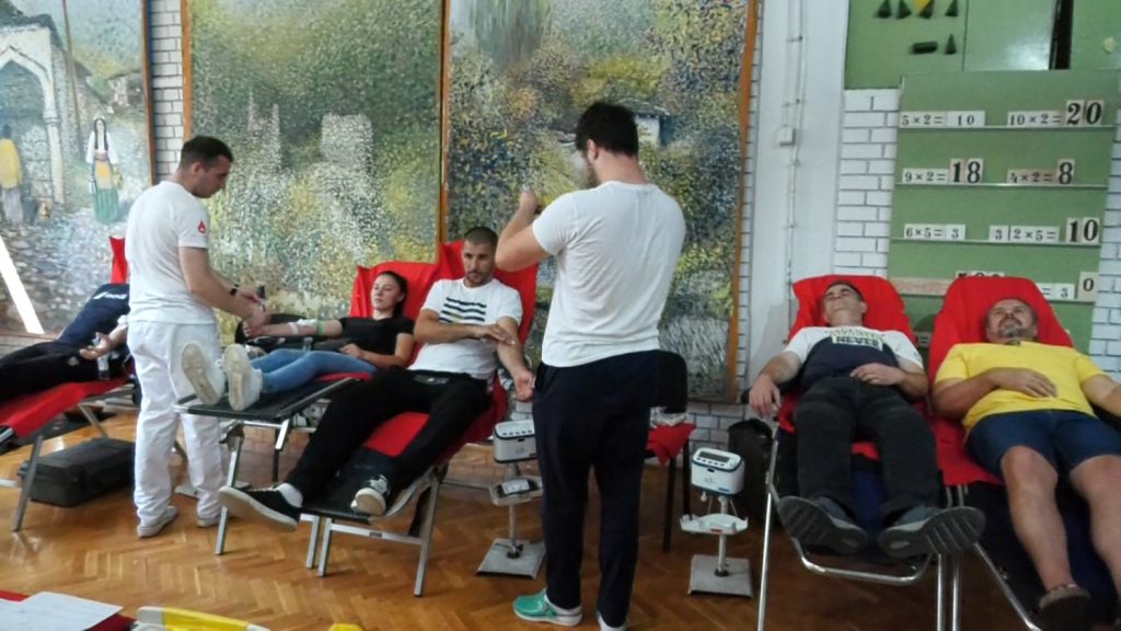 Veliki odziv Vranjanaca na akciji dobrovoljnog davanja krvi