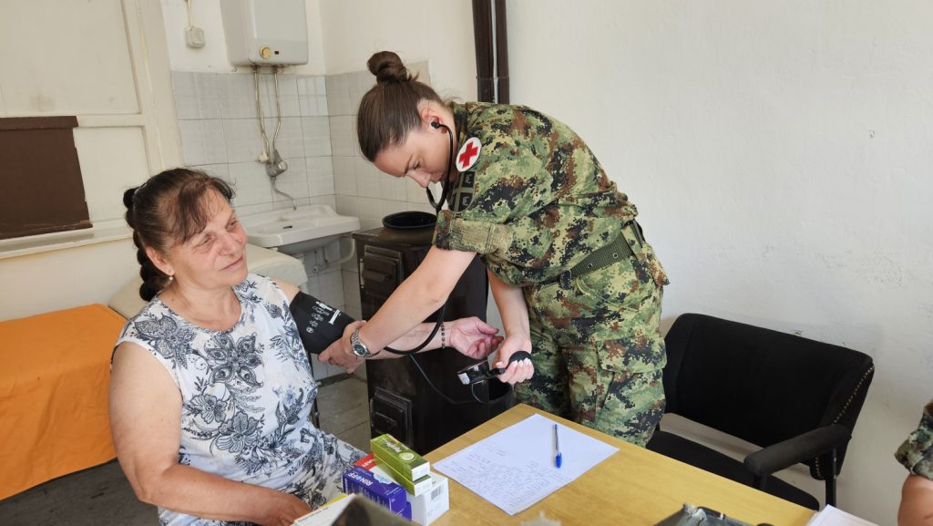 Akcija ,,Vojni lekar na selu“ realizovana u selu Vlase