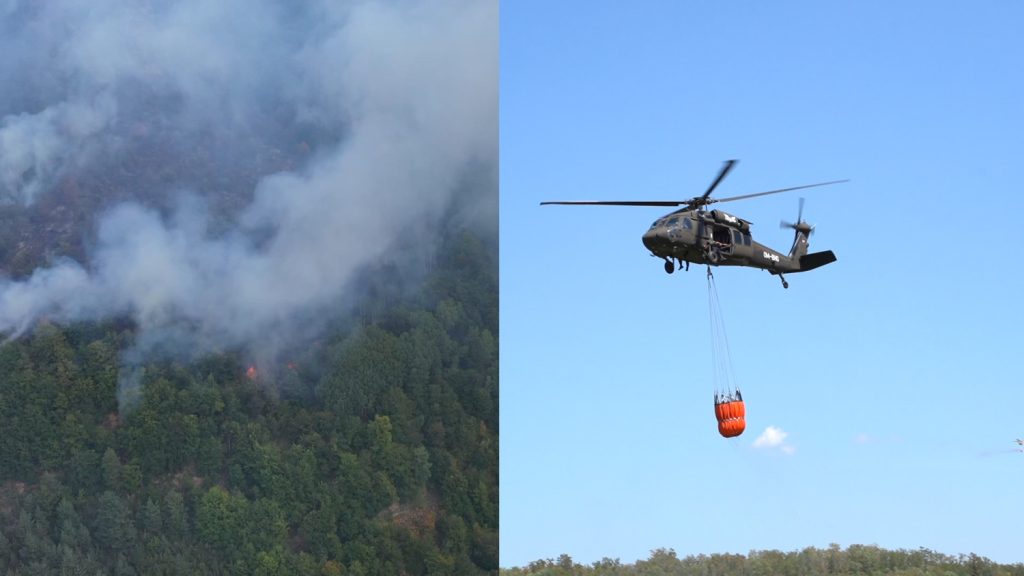 U gašenju požara kod Lukova učestvuju svi raspoloživi kapaciteti