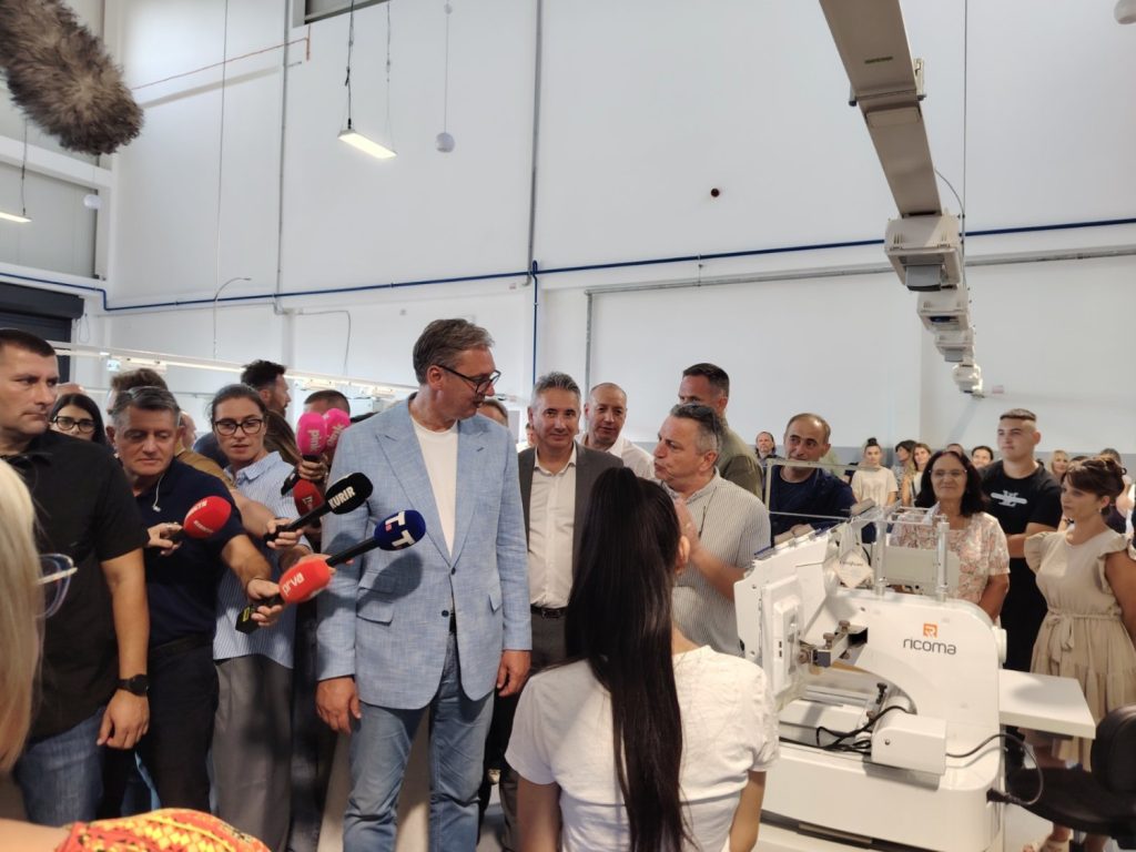 Predsednik Vučić u Vranju: Dualno obrazovanje i dalje prednost Srbije u odnosu na ostatak regiona