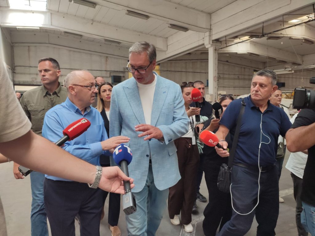Vučić: Simpo je naš, radiće uspešnije i sa mnogo manje dugova nego danas