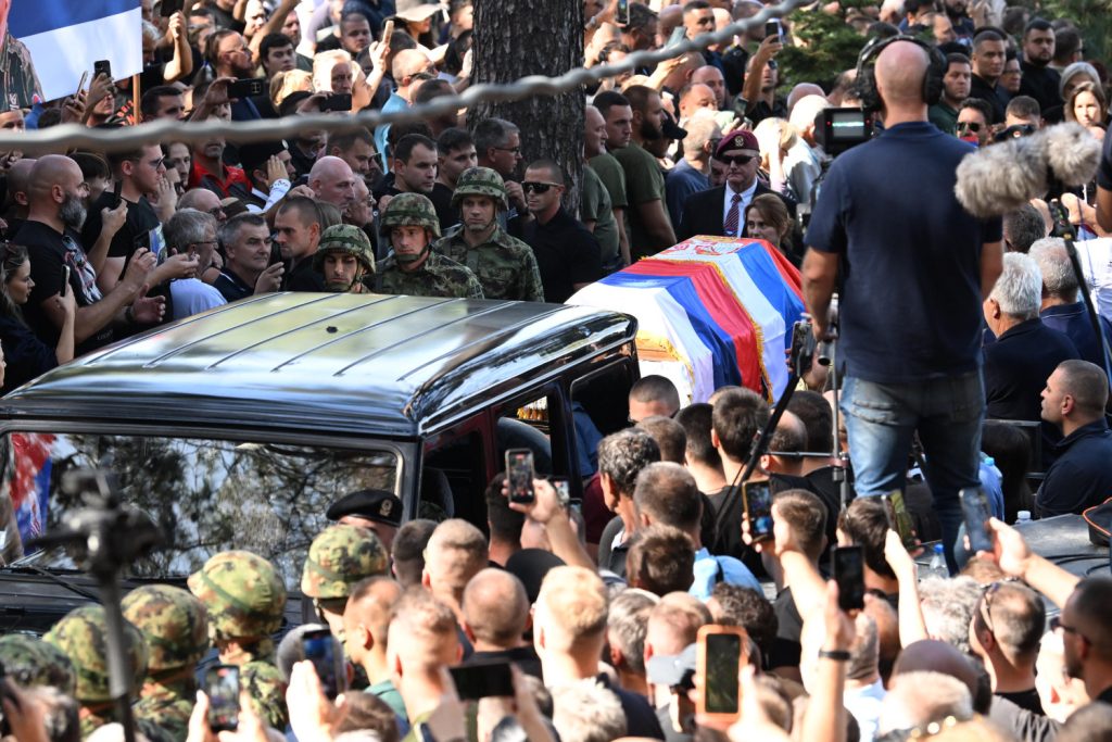 Ratko Mladić sahranjen na Topčiderskom groblju