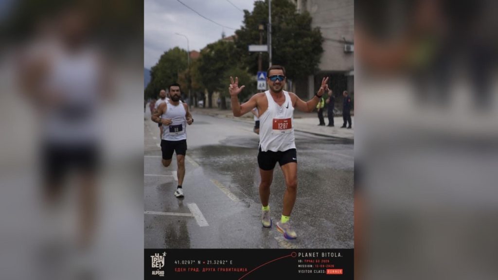 Saša Ćuković prvi na trci u Makedoniji
