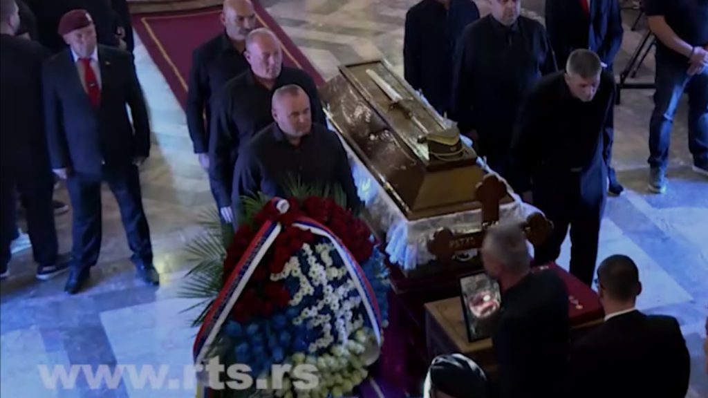 Sahrana Ratka Mladića danas na Topčiderskom groblju