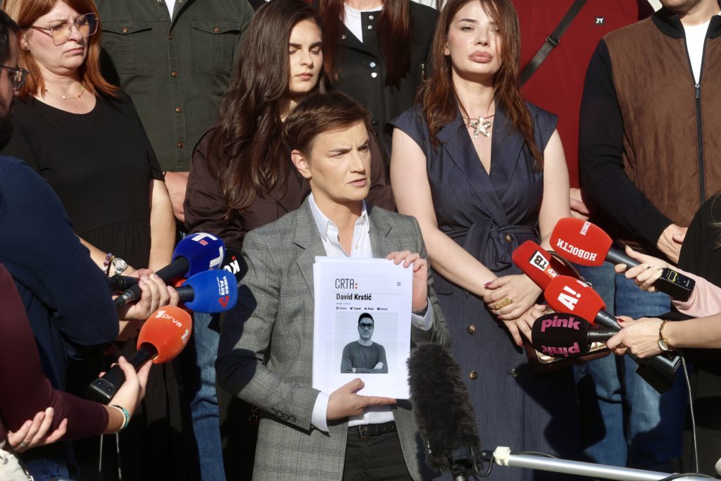 Ana Brnabić: CRTA vodi predizbornu kampanju trećih lica