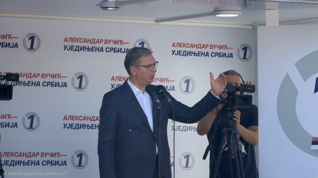 Vučić u Leskovcu: Veće subvencije i veća ulaganja u jug Srbije